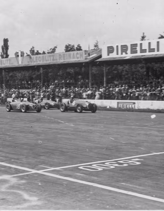 GP 500 Pirelli in Formula 1 - La partenza del Gran Premio di Monza - Italia 1950
