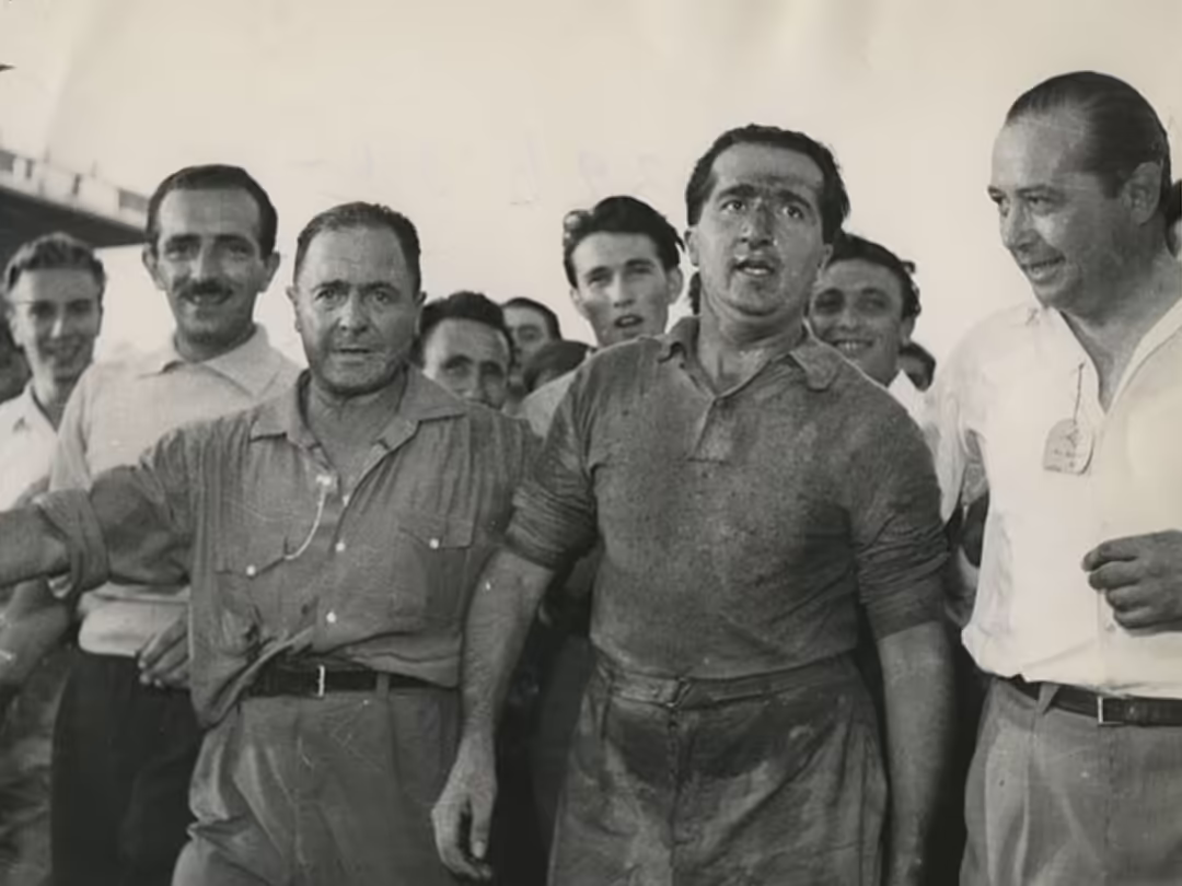 Era 1950-1958 - Pirelli in Formula 1 - Il vincitore Alberto Ascari - GP 500