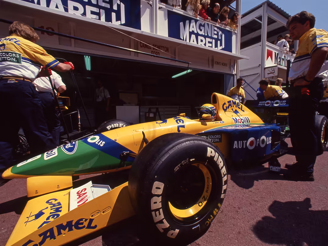 Era 1981-1991 - Pirelli in Formula 1 - Roberto Moreno su Benetton - GP 500